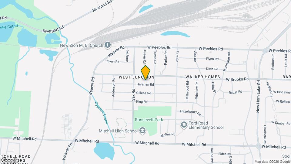 632 Harahan Rd Map and Location Details