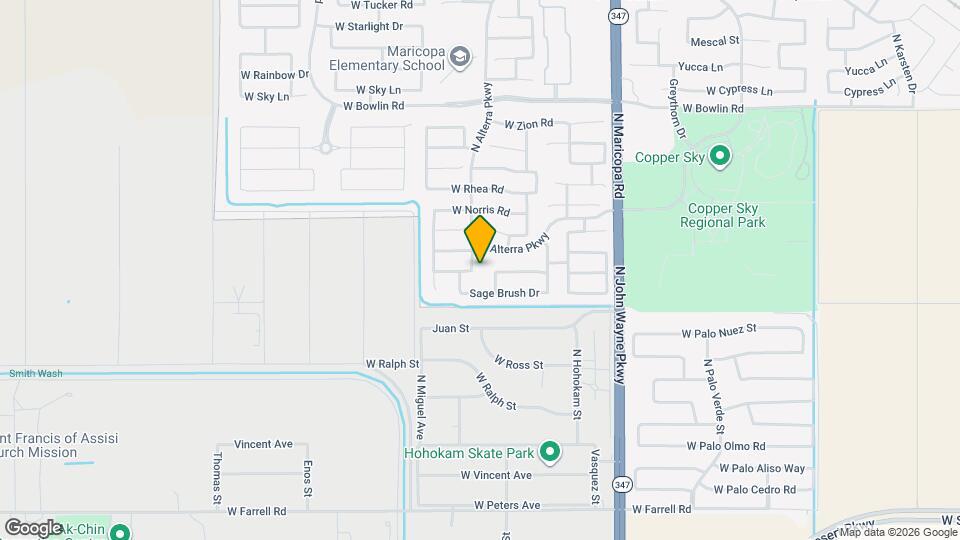 17447 N Marina Ave Map and Location Details