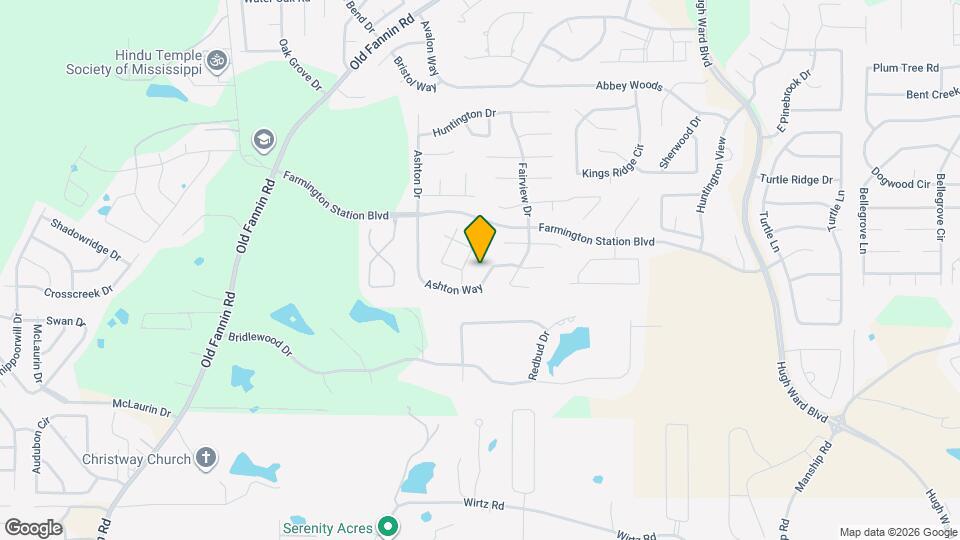 249 Ashton Way Map and Location Details