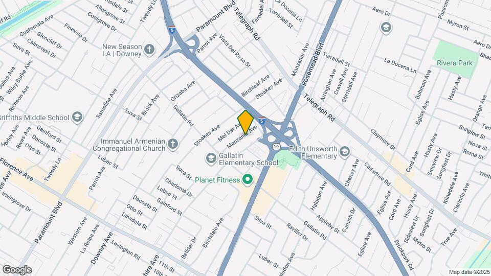 9136 Manzanar Ave Map and Location Details