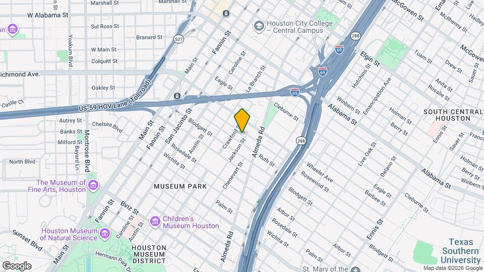 4506 Jackson St Map and Location Details