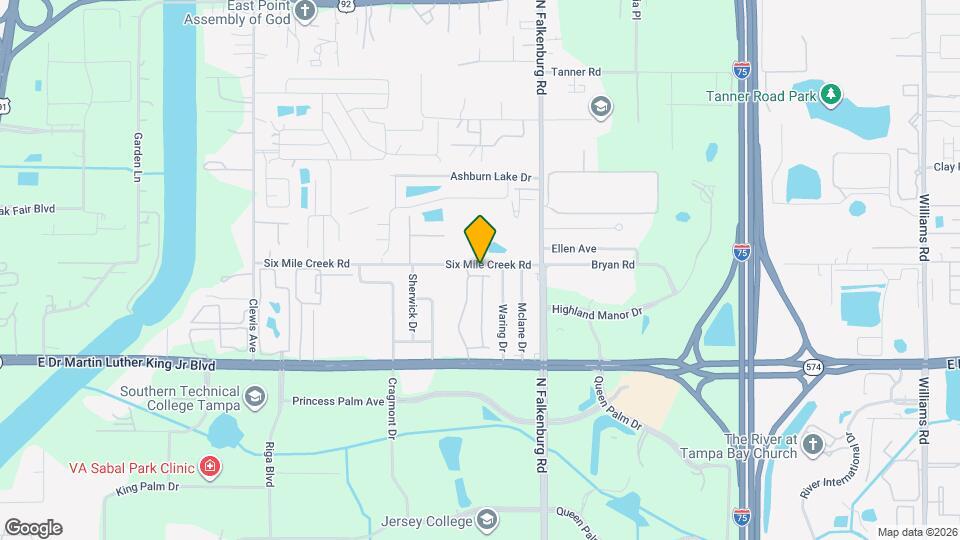 9818 Fan Palm Way Map and Location Details