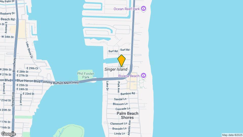 1216 Cabana Rd Map and Location Details