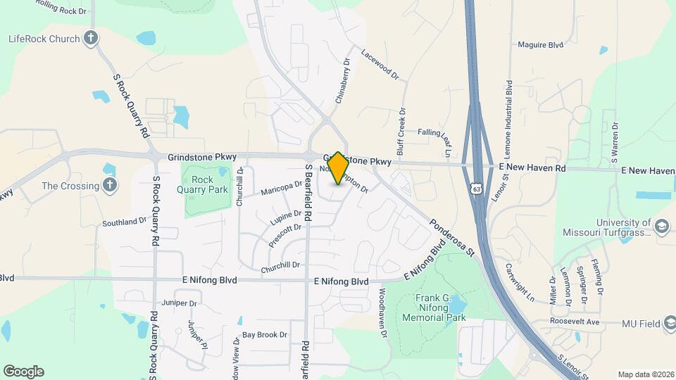 3506 Delmar Ct Map and Location Details