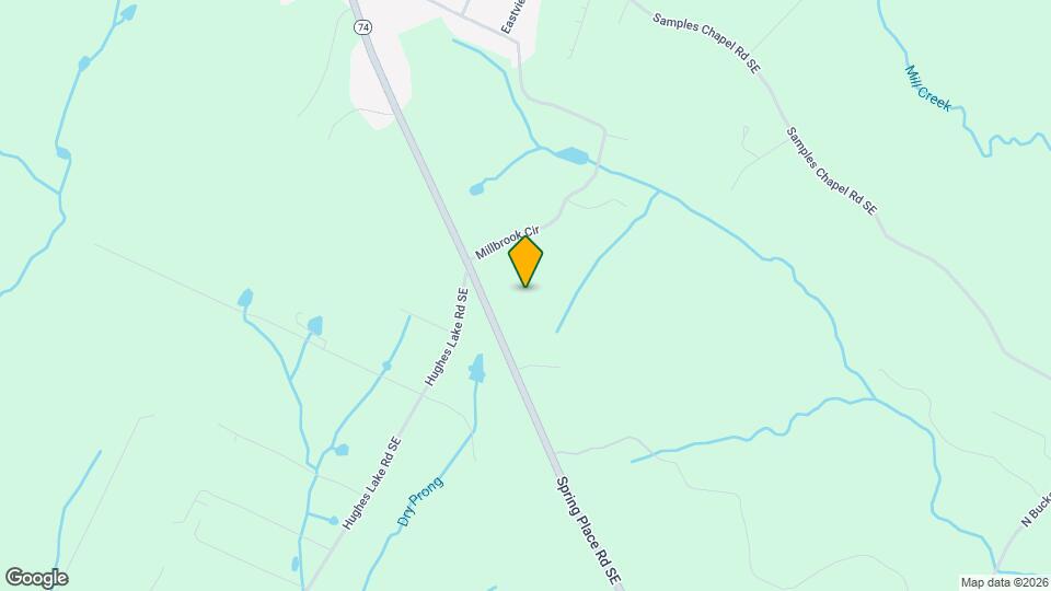 6437 Spring Place Rd SE Map and Location Details