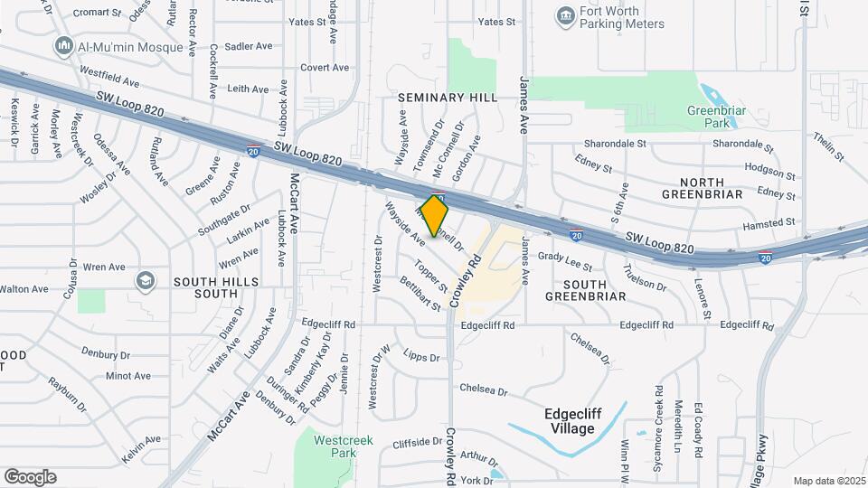 5453 Wayside Ave Map and Location Details