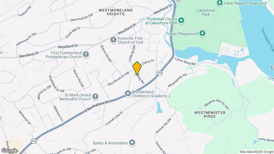 1309 Craig Rd Mapa y Detalles de la Ubicación