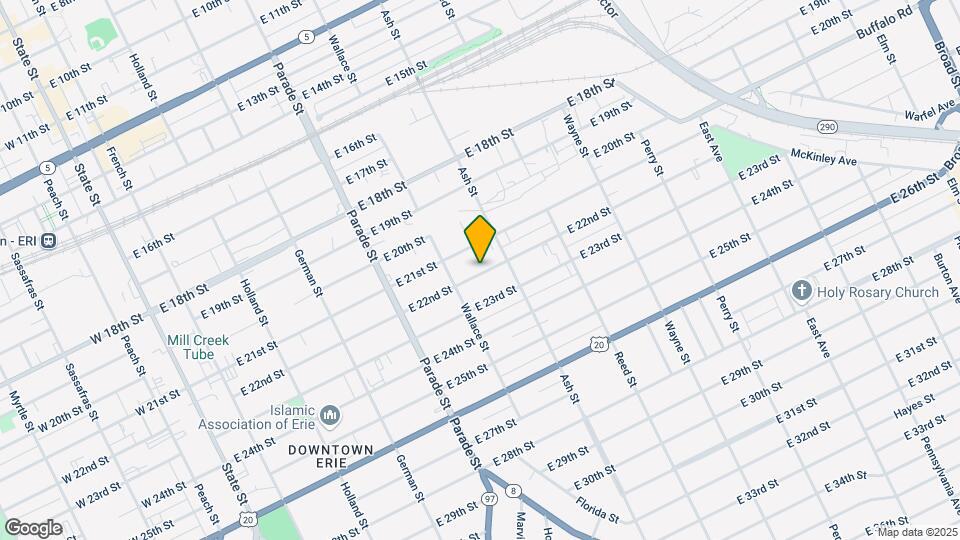 532 E 22nd St, Unit 1 Mapa y Detalles de la Ubicación
