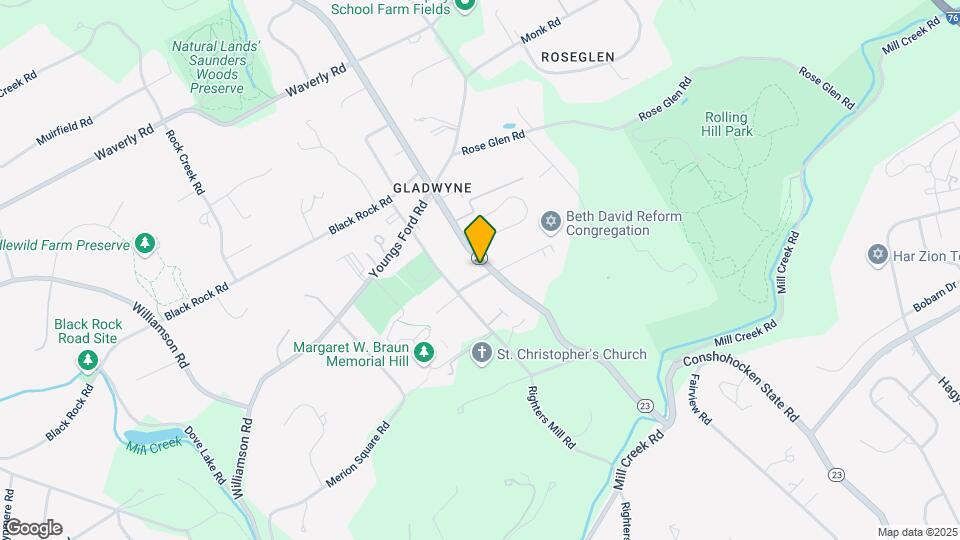 302 Conshohocken State Rd Map and Location Details