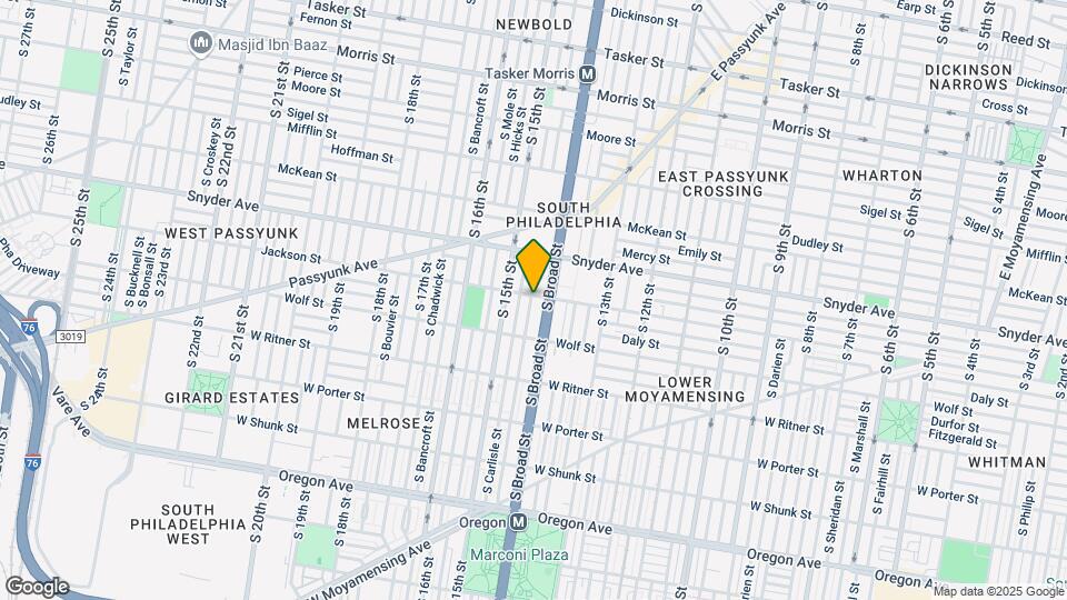 1414 Jackson St, Unit B Mapa y Detalles de la Ubicación