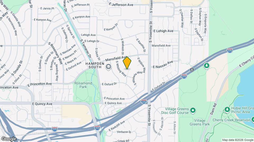 4021 S Wabash St Map and Location Details