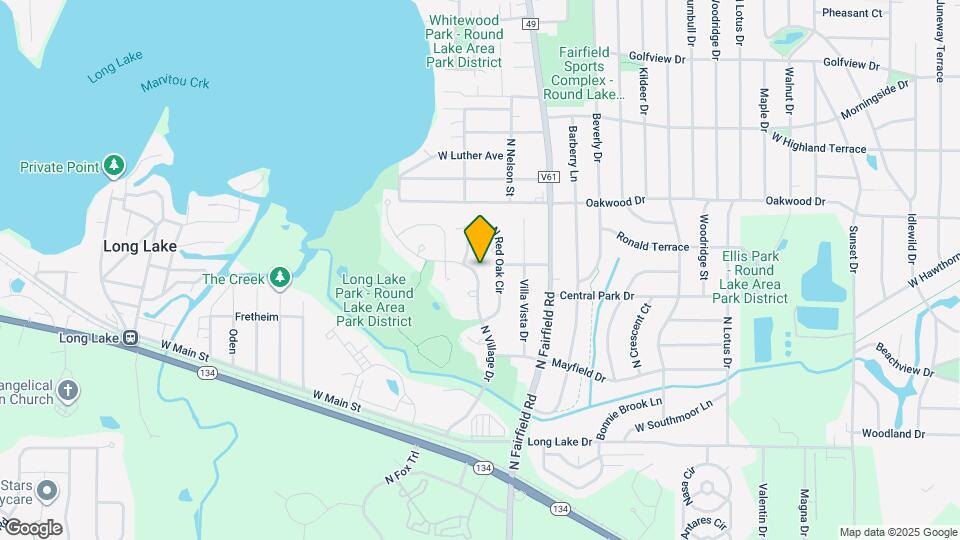 1185 N Village Dr Map and Location Details