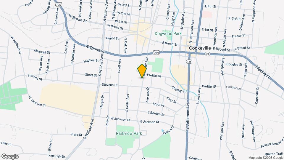 259 S Walnut Ave Map and Location Details