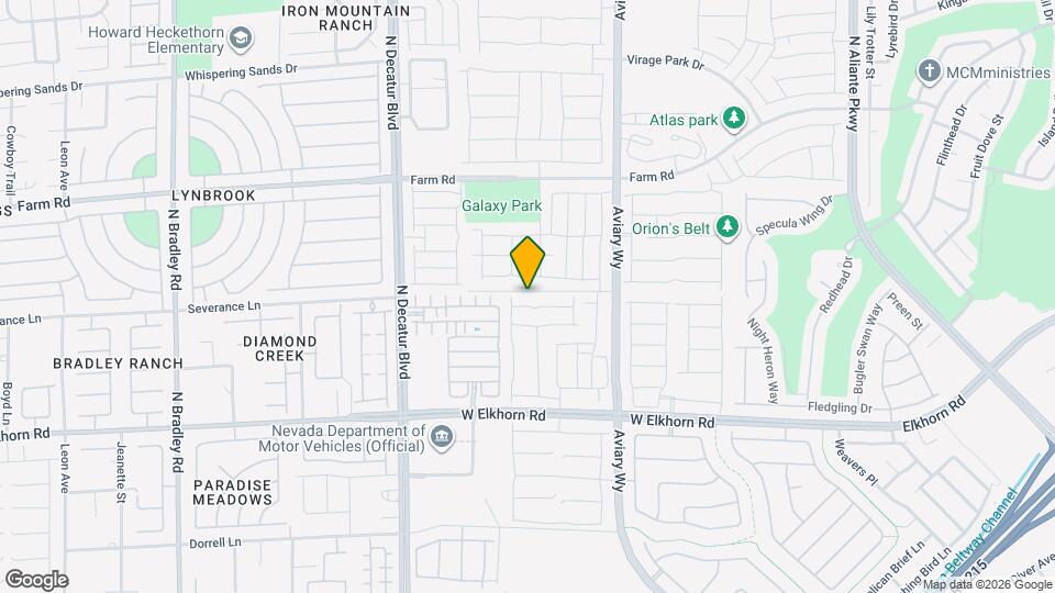 4486 Lantern Point Ave Map and Location Details