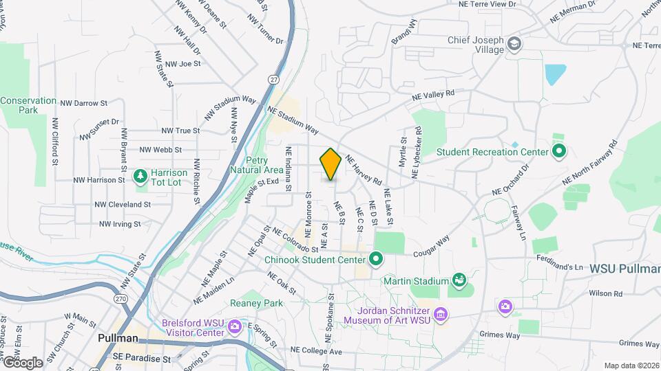 1015 NE B St Map and Location Details