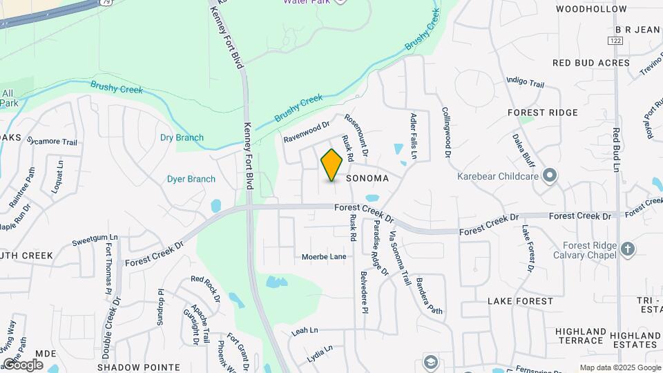 716 Arrowood Pl Map and Location Details