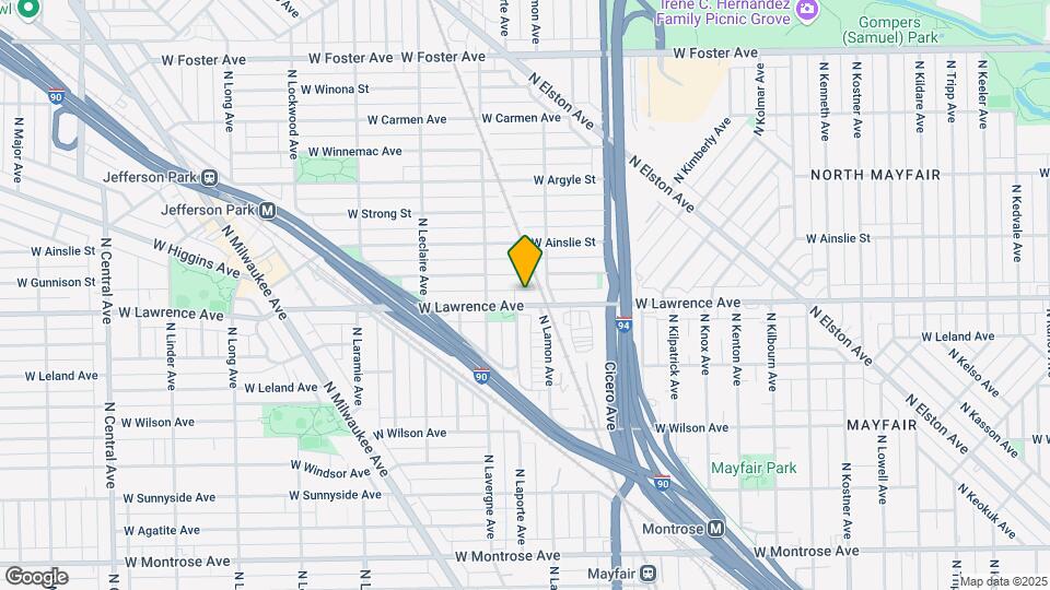 4932 W Lawrence Ave Map and Location Details