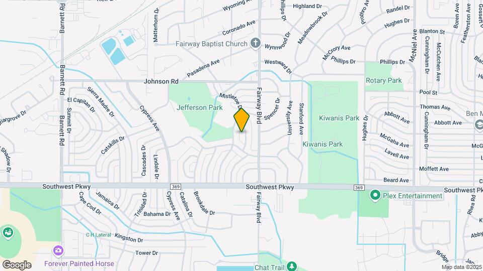 4632 Pendleton Dr Map and Location Details