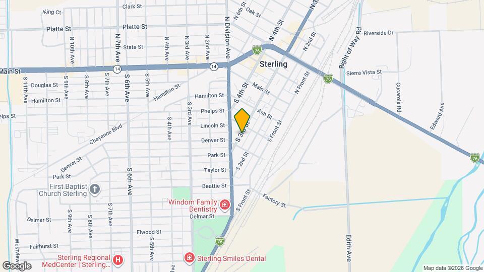 315 S 3rd St, Unit 315 Map and Location Details