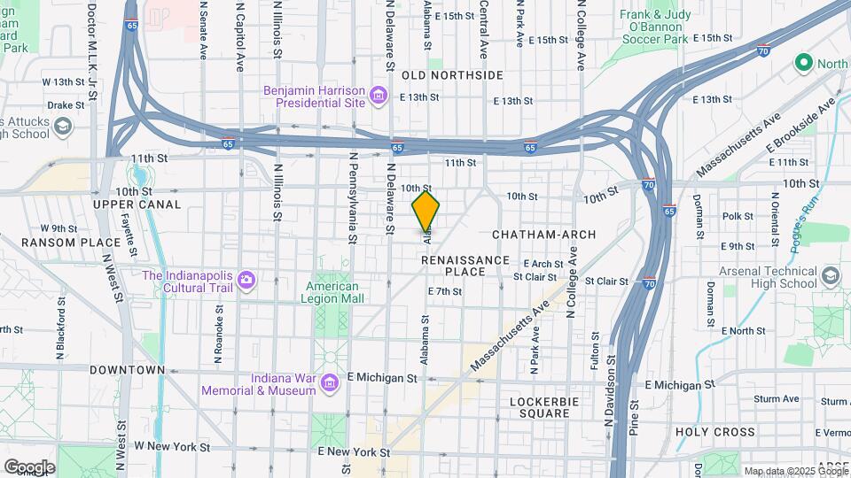 906 Alabama St Mapa y Detalles de la Ubicación