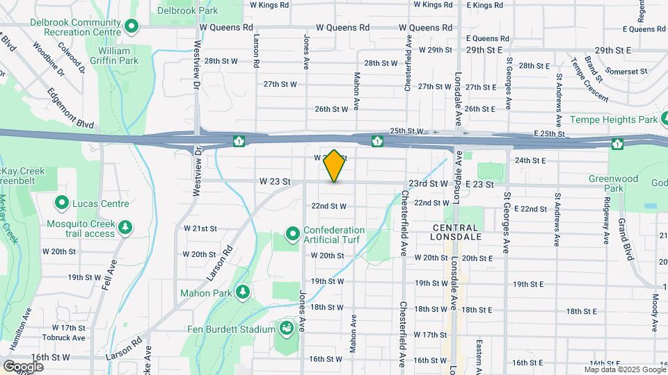 329 W 23 St Map and Location Details