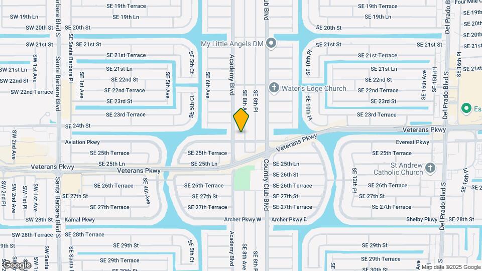 2416 SE 8th Ave Map and Location Details