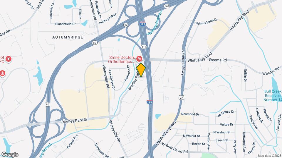 6400 Bradley Park Dr Map and Location Details