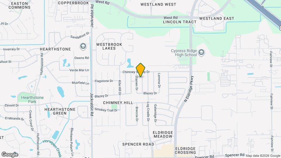 7611 Shaddock Dr Map and Location Details