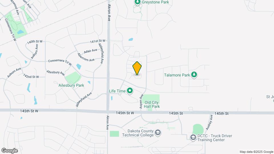 1261 Upper 143rd Ct E Mapa y Detalles de la Ubicación