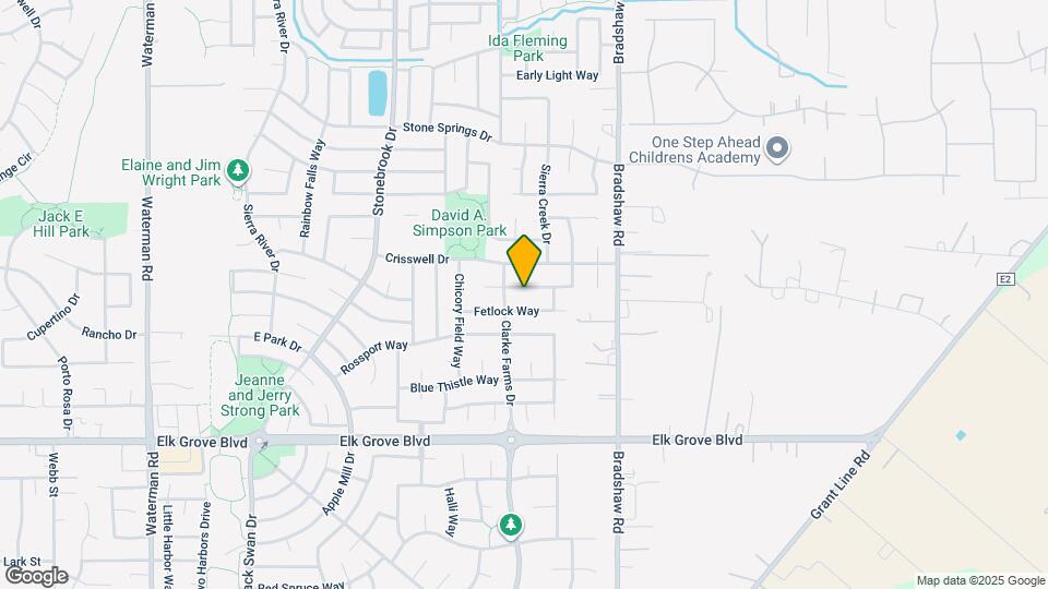 9616 Glacier Creek Way Mapa y Detalles de la Ubicación