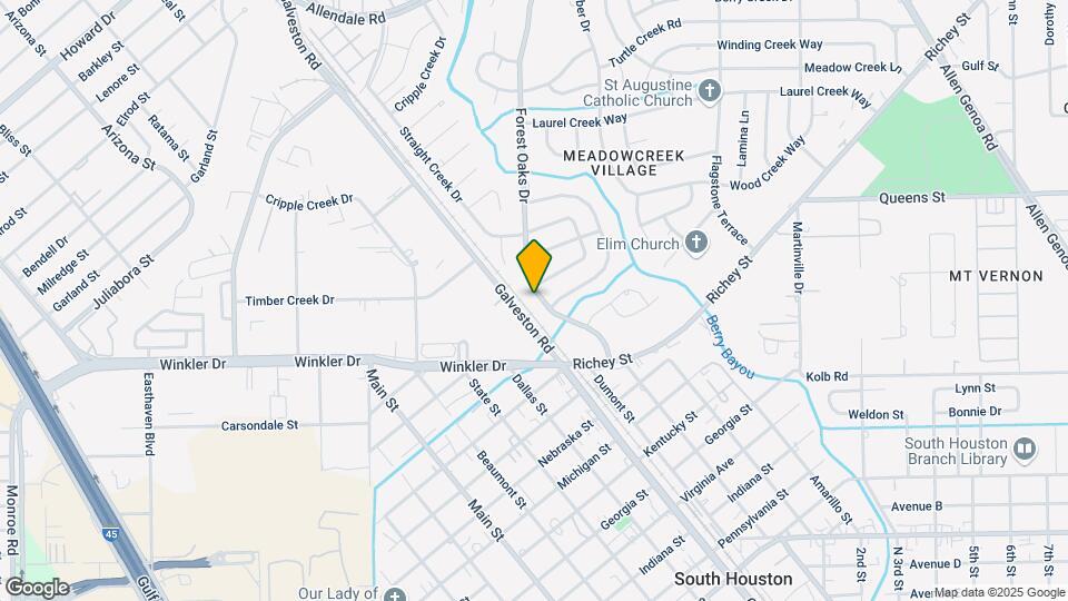 2810 Forest Oaks Dr Map and Location Details