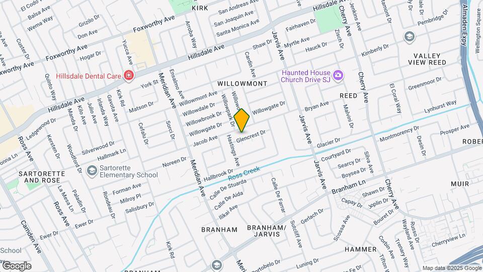 1557 Glencrest Dr Map and Location Details