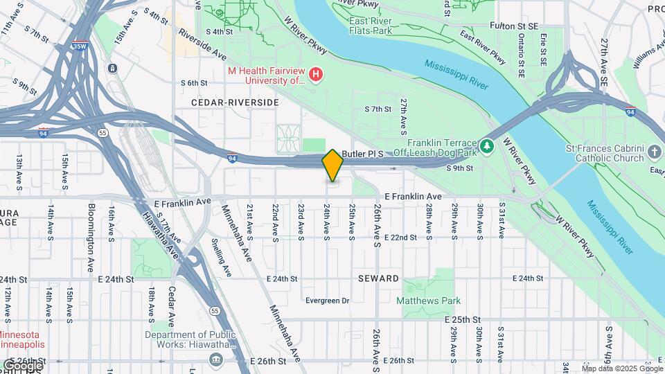 921 24th Ave S Map and Location Details