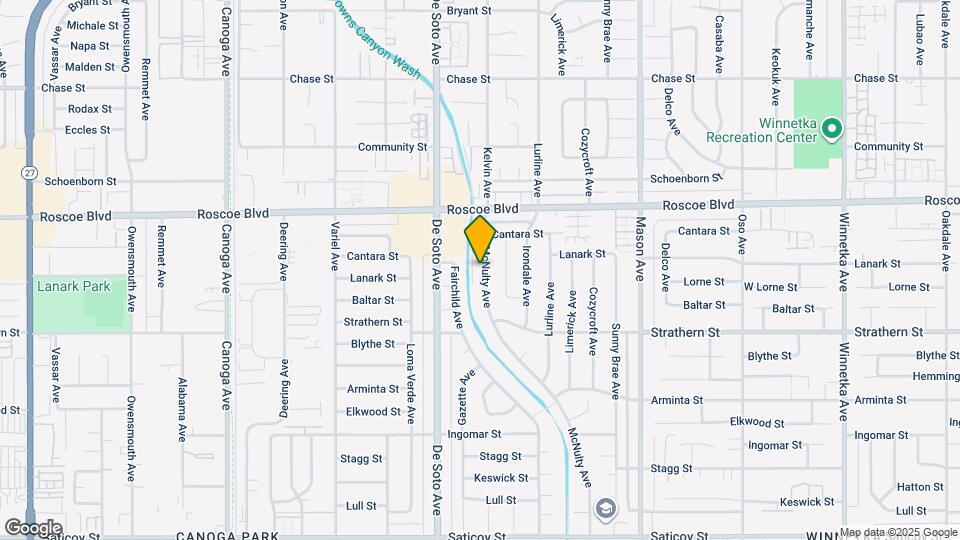 8119 McNulty Ave Map and Location Details