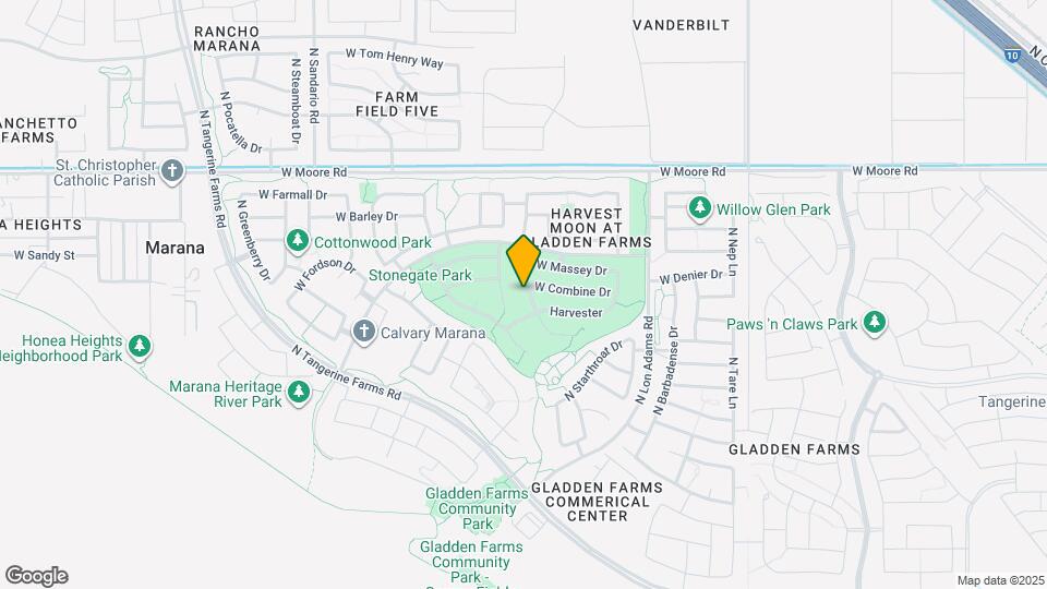 12575 N Cottonseed Ln Map and Location Details