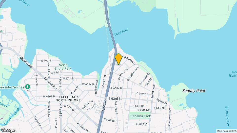 8052 Hawthorne St Map and Location Details