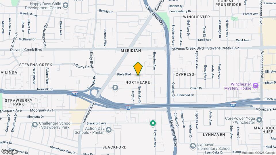 515 Kiely Blvd Mapa y Detalles de la Ubicación