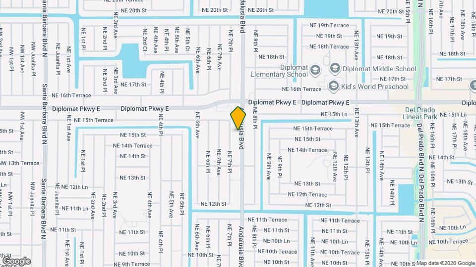 1510-1510 Andalusia Blvd Map and Location Details