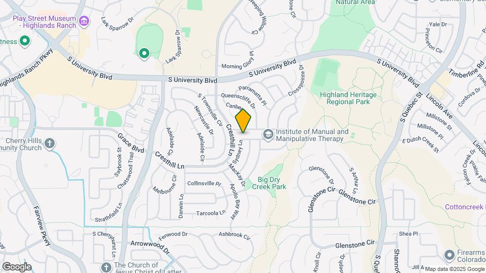 9847 Sydney Ln Map and Location Details