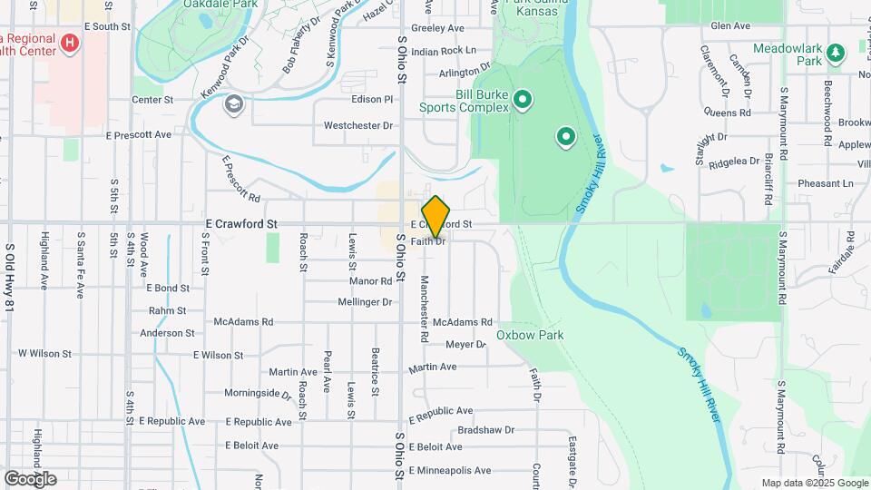 1200 Faith Dr Map and Location Details