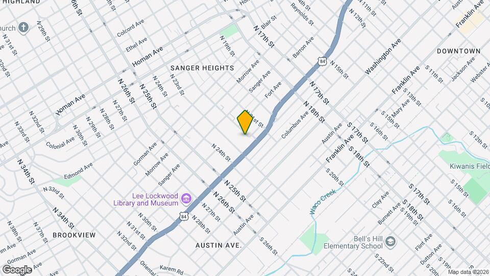 508 N 22nd St Map and Location Details