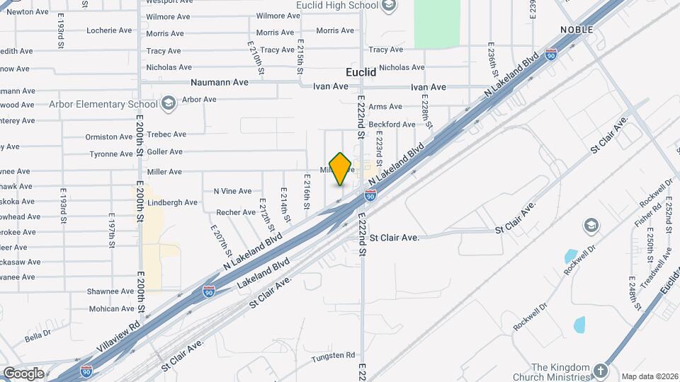 944 E 220th St Map and Location Details