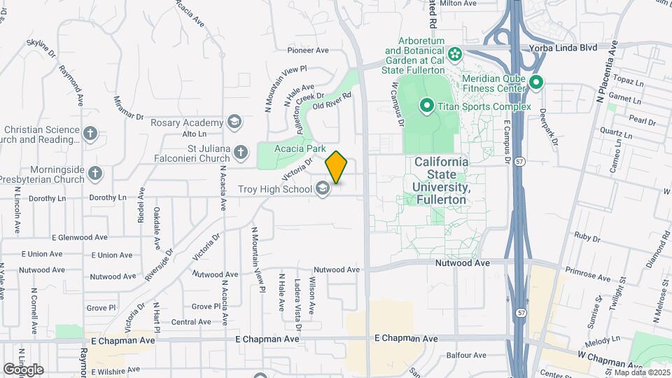 1207 Sycamore Ave Map and Location Details