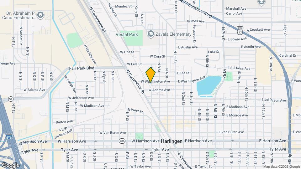 521 N S St Map and Location Details