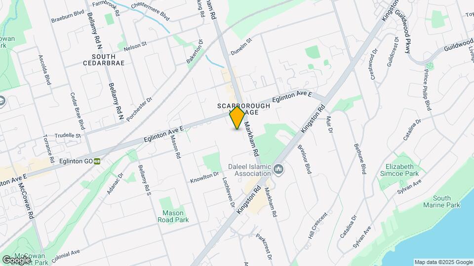 180 Markham Rd Map and Location Details