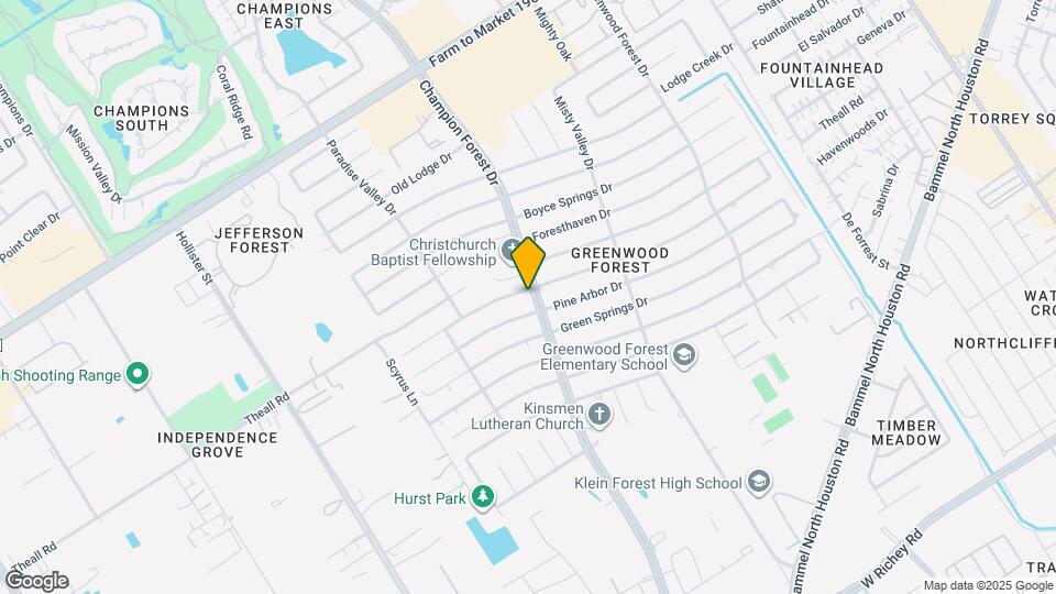 5703 Havenwoods Dr Map and Location Details