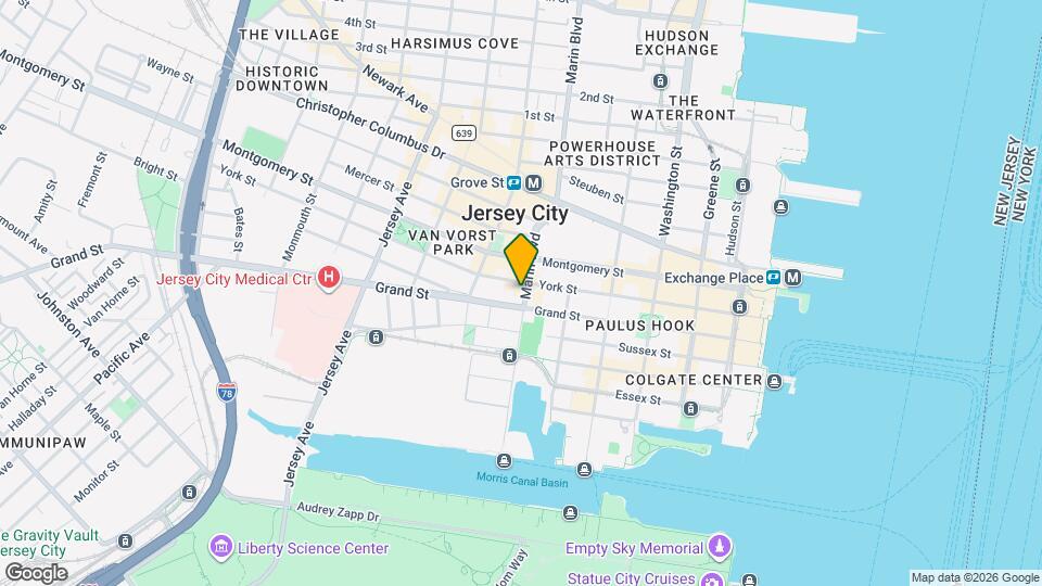 241 Marin Blvd Map and Location Details