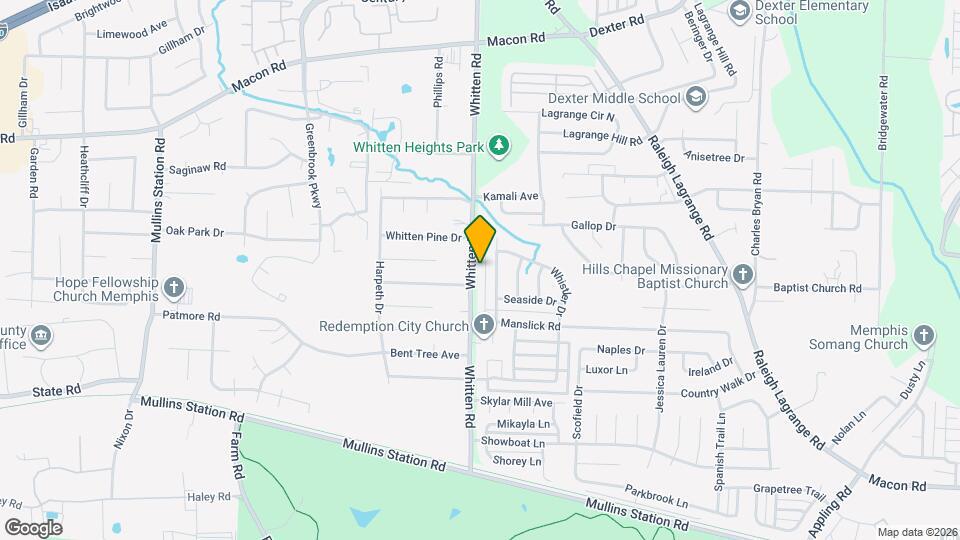 1224 Whitten Rd Map and Location Details