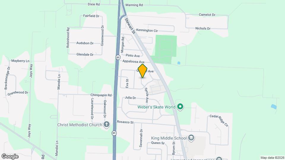 6130 Syrcle Ave Map and Location Details