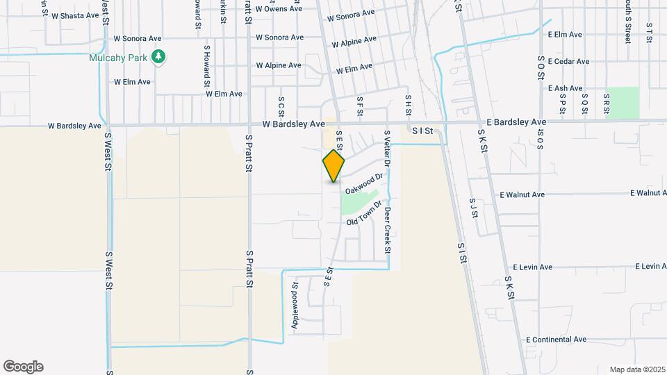 508 W Oakwood Ct Mapa y Detalles de la Ubicación